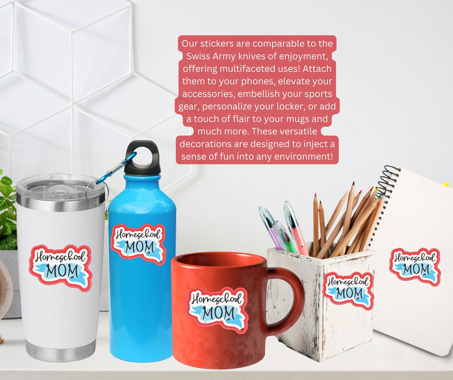 Sticker Homeschool Mom