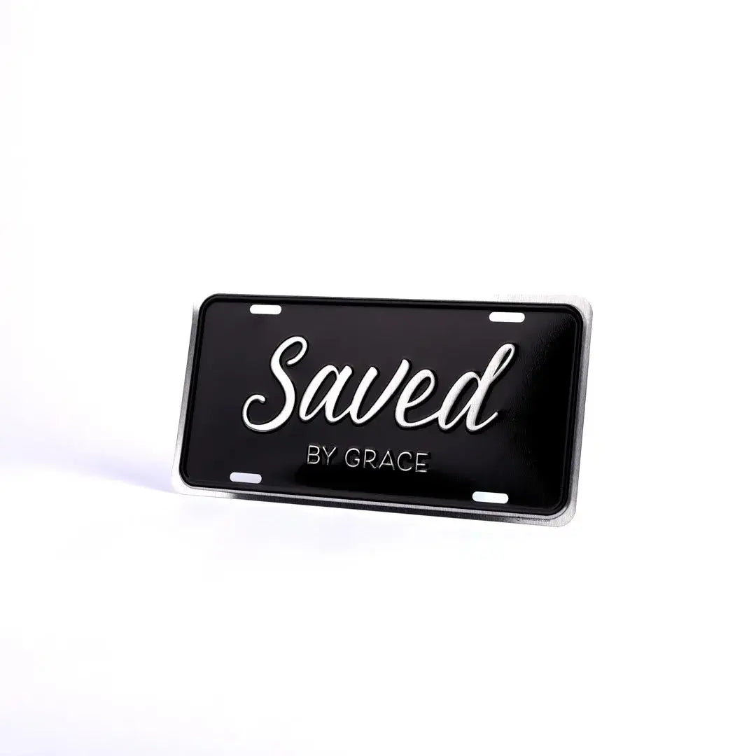 Autotag - Saved By Grace - Silver