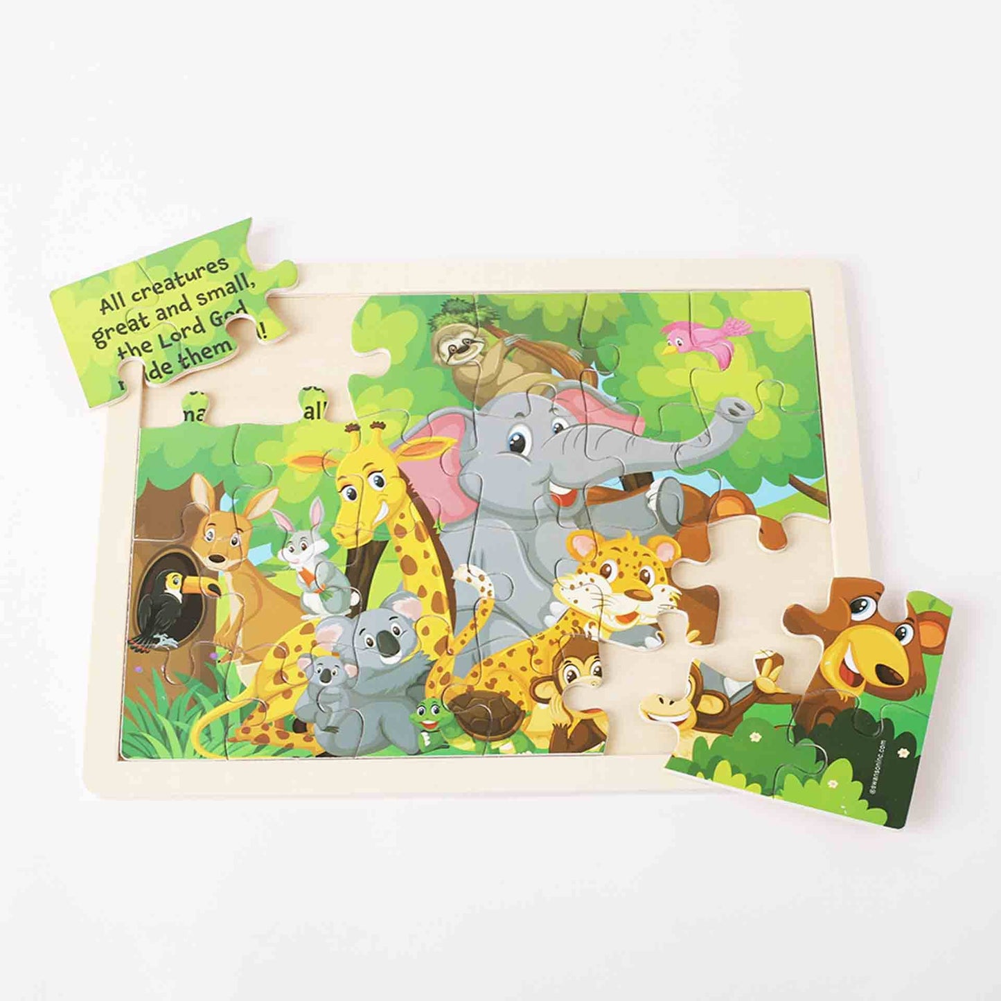 Wooden Puzzle - Jungle