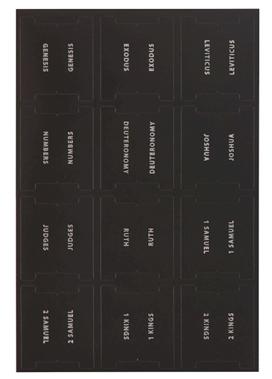 Bible Indexing Tabs