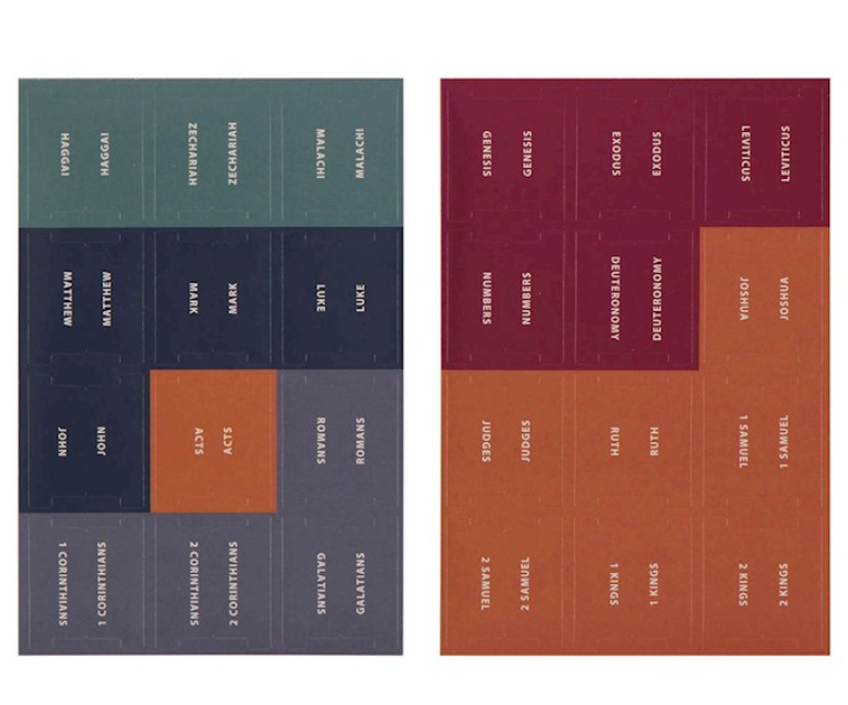 Bible Indexing Tabs