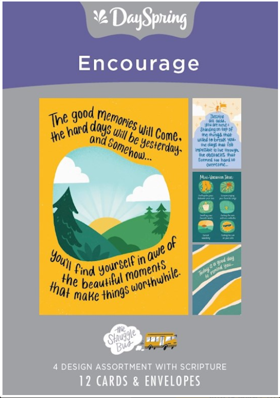 Card Boxes Encouragement 12 count