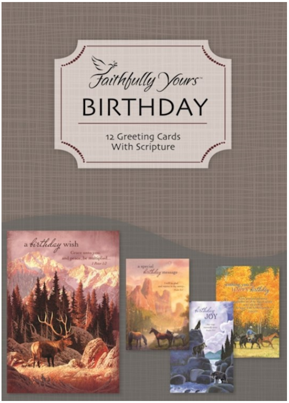 Card Boxes Birthday 12 Count