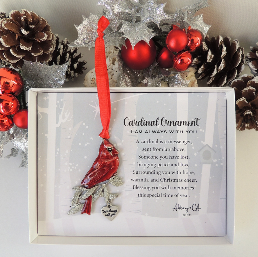 I Am Always with You Cardinal Ornament