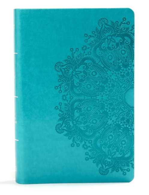 KJV Large Print Personal Size Reference Bible- LeatherTouch- Holman