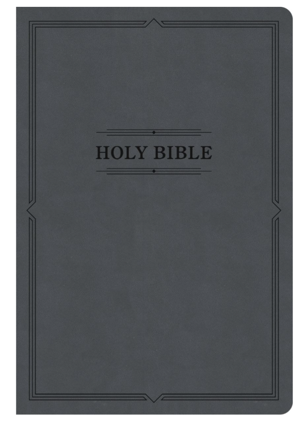 KJV Large Print Thinline Bible, Value Edition, Leathertouch- Holman