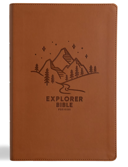 KJV Explorer Bible for Kids, LeatherTouch- Holman