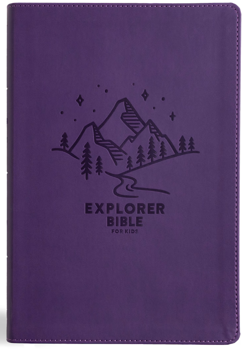 KJV Explorer Bible for Kids, LeatherTouch- Holman