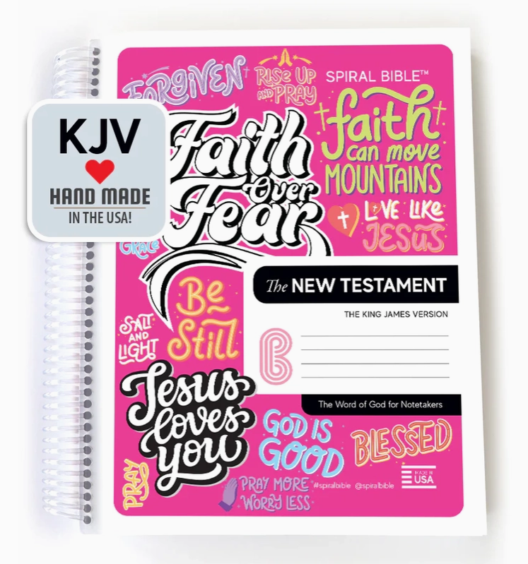 KJV Spiral Bible- New Testament