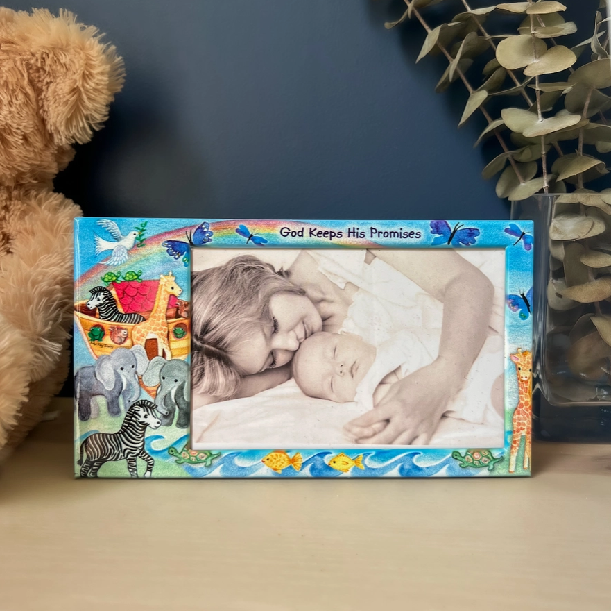 Noah’s Ark Baby Picture Frame