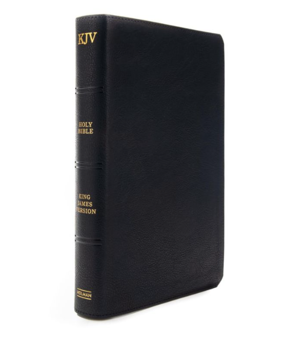 KJV Pastor's Bible-Black Deluxe LeatherTouch
