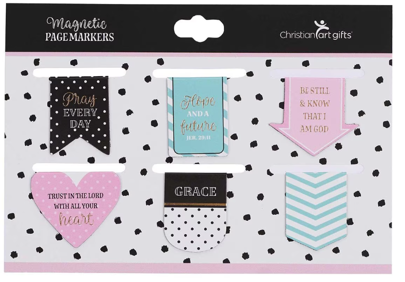 Pray Every Day Petite Die-cut Magnetic Bookmark Set
