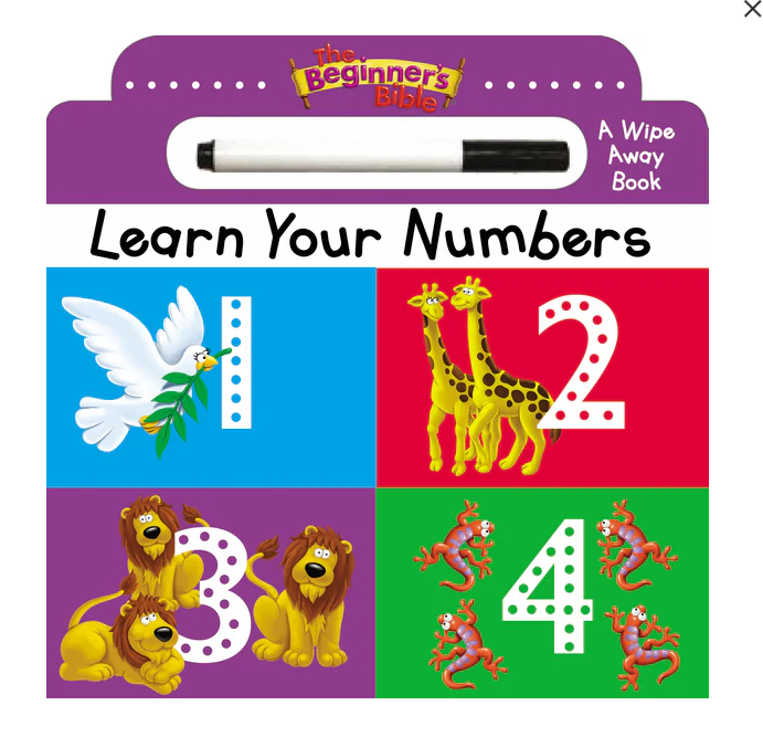 The Beginner's Bible Learn Your Numbers: a Wipe Away book
