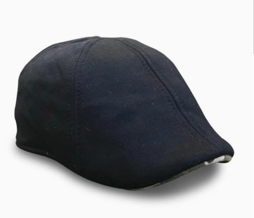 The Responder Boston Scally Cap - Military Black & Camouflage