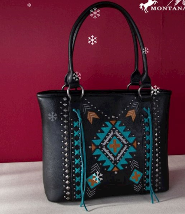 Tote-Aztec Cross (Concealed Carry)