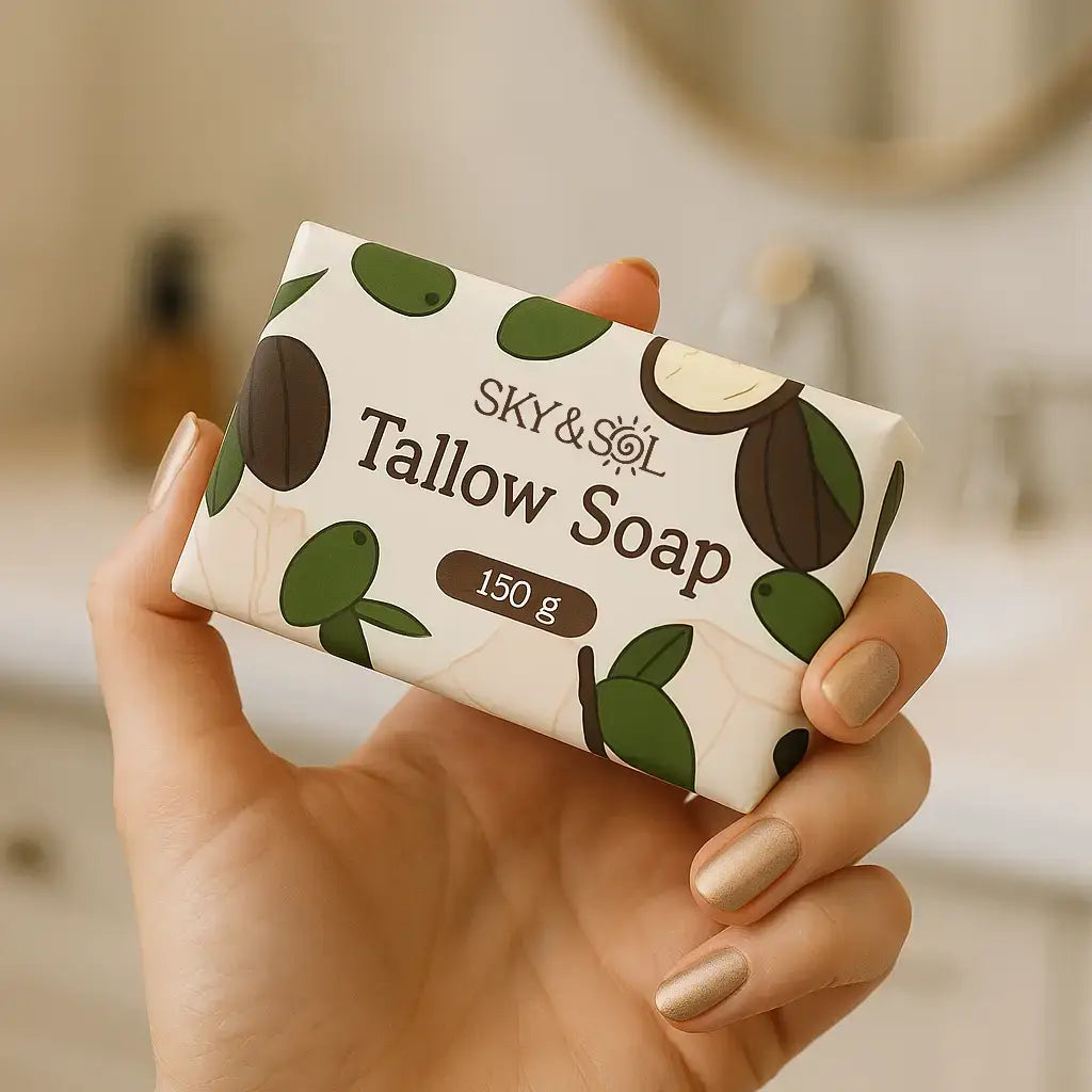 Sky and Sol Tallow Soap (Pack of 3)
