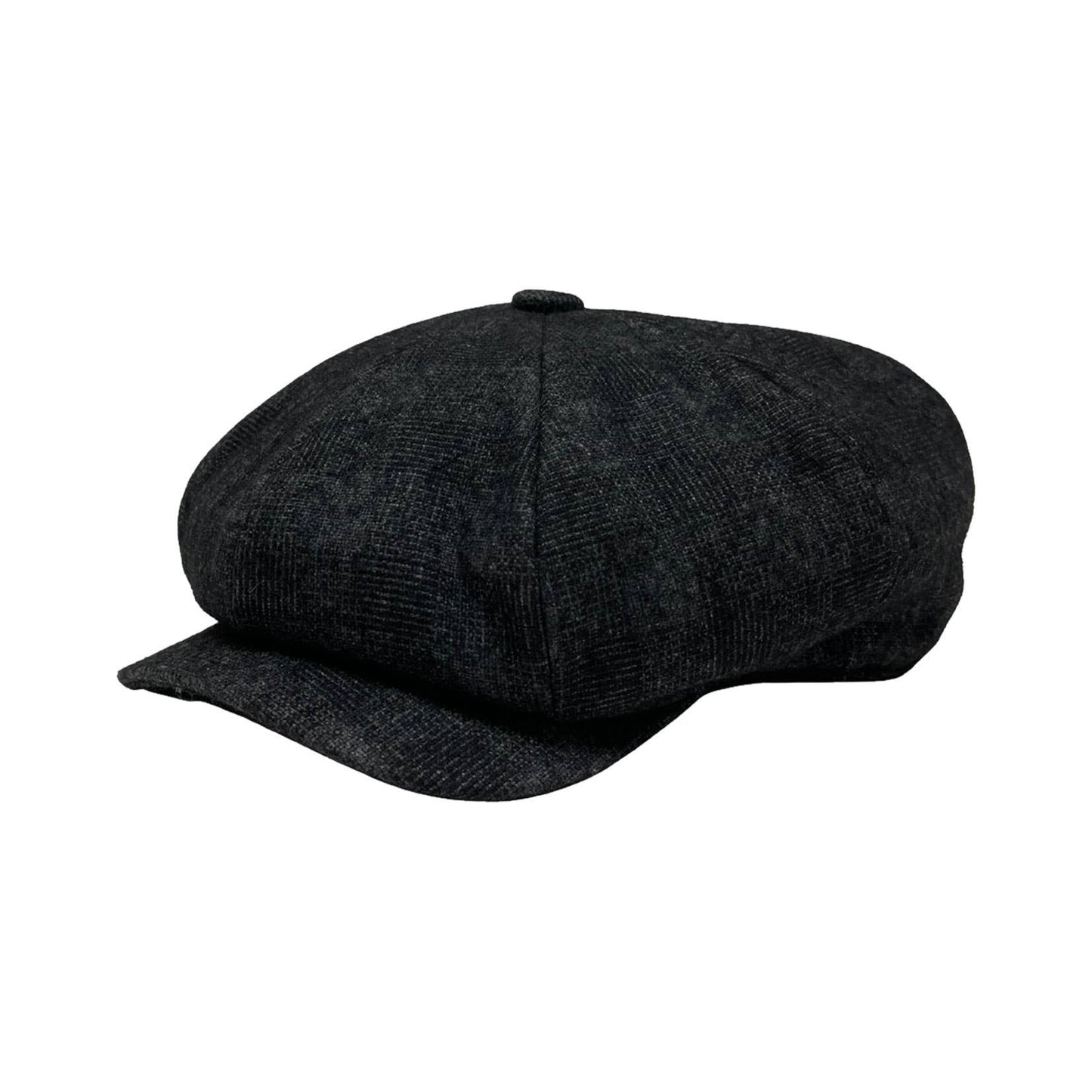 Wool Polyester 8 Panel Newsboy Cap- Style Argo