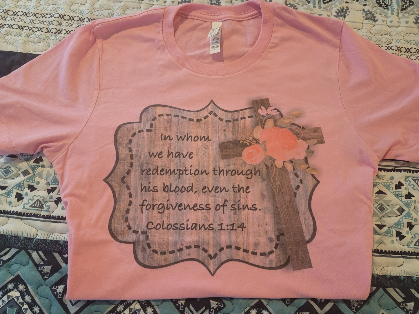 T-Shirt (Womens) Colossians 1:14