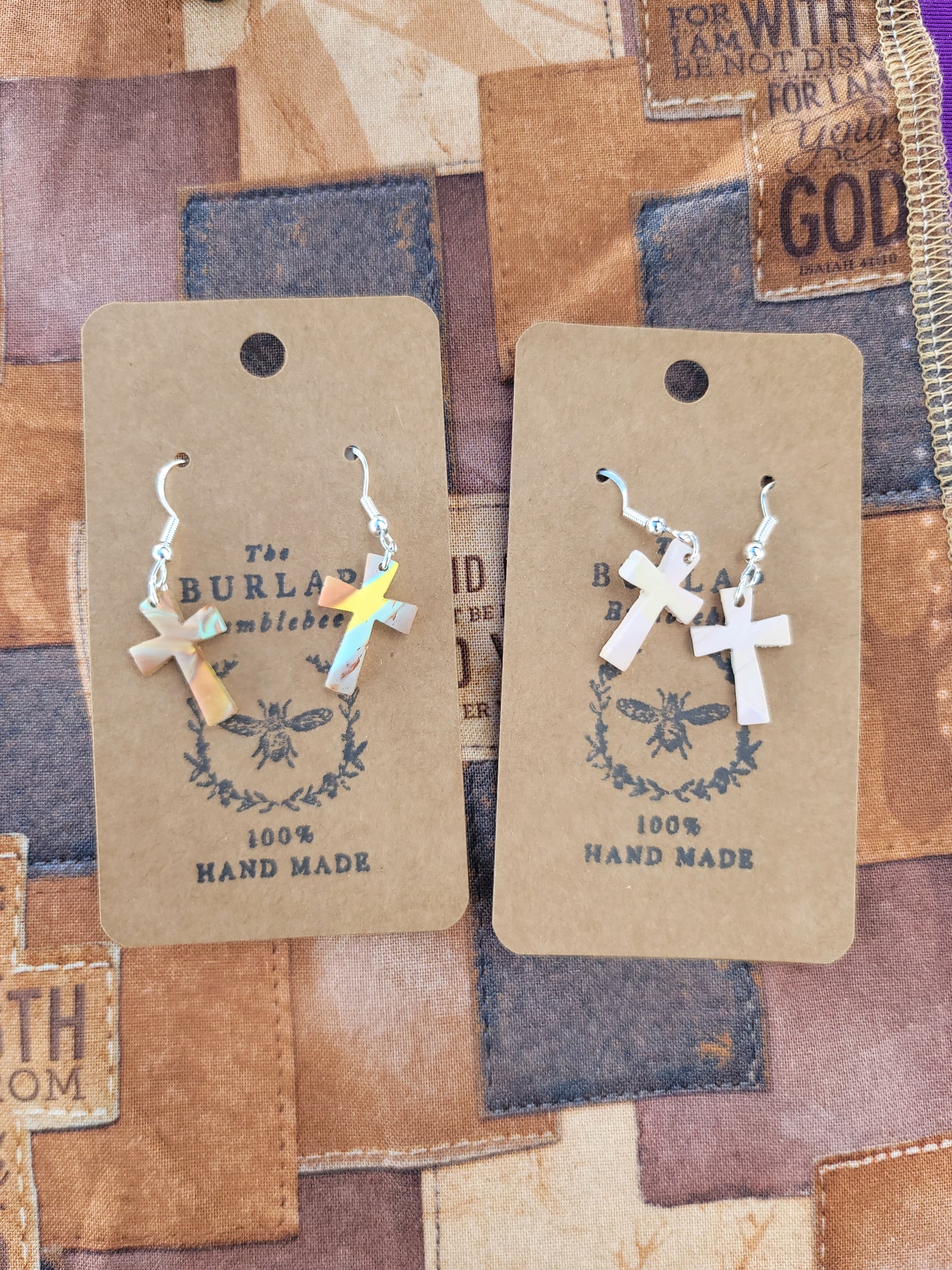 Cross earrings - BB
