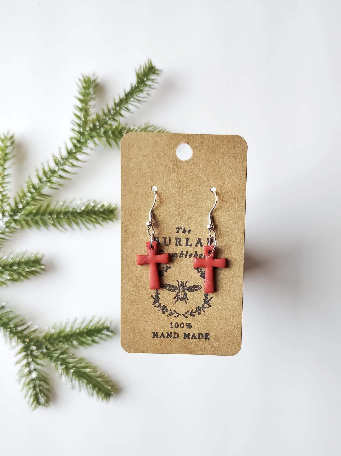 Cross earrings - BB