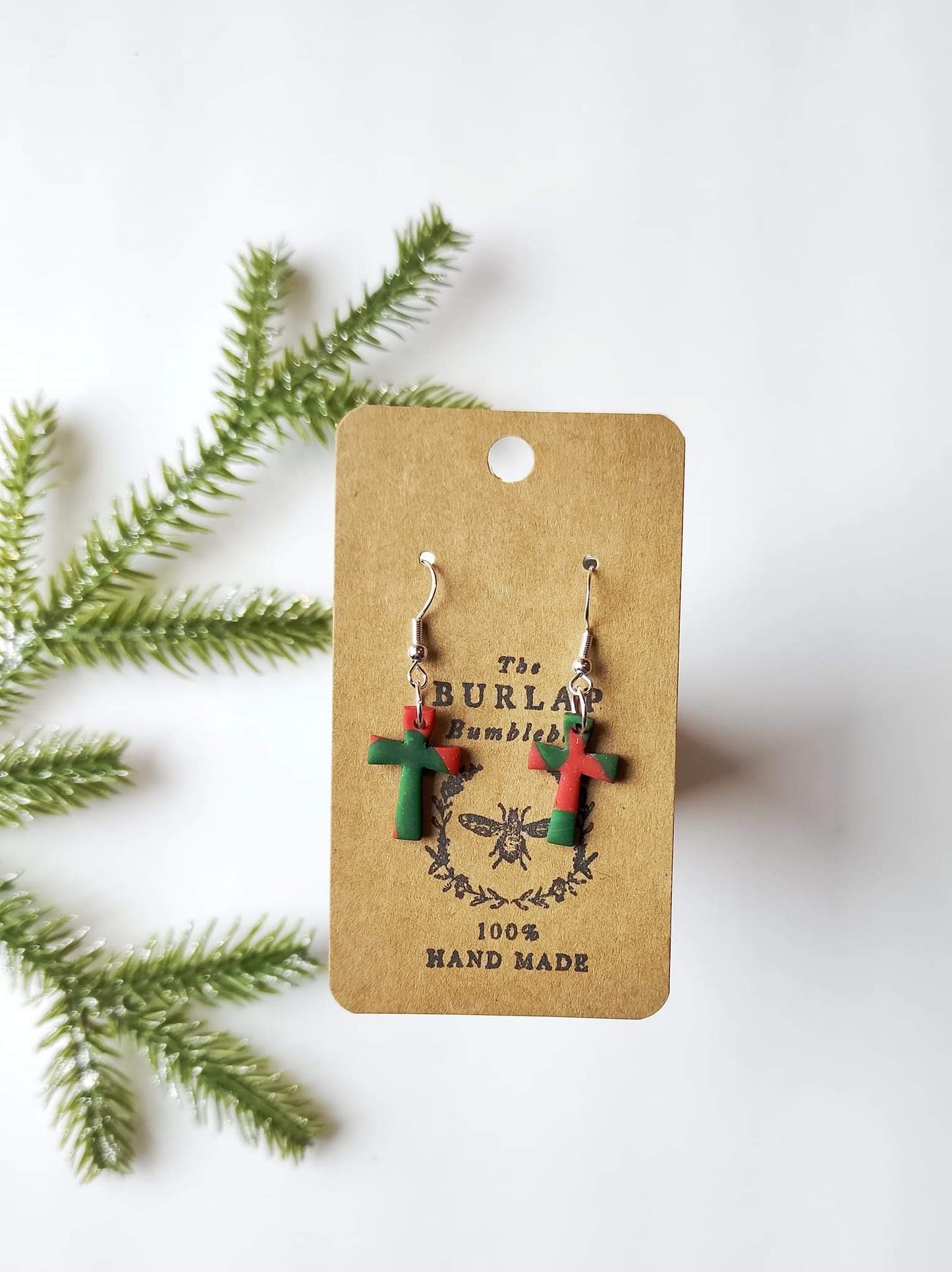 Cross earrings - BB