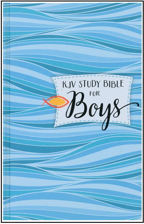 KJV Study Bible for Boys, hardcover
