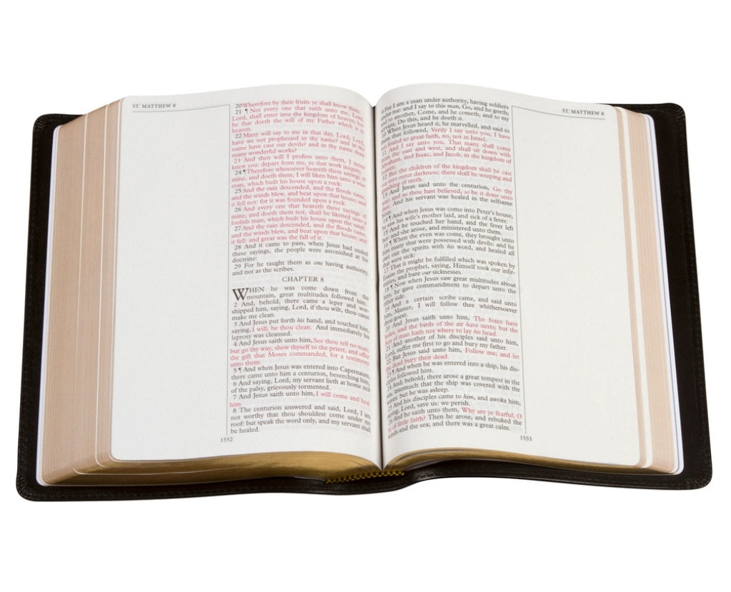 KJV Note Taker's Bible - Lambskin Edition