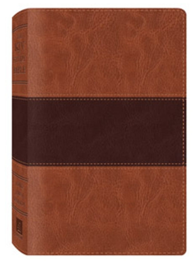 The KJV Study Bible (Two-Tone Brown)