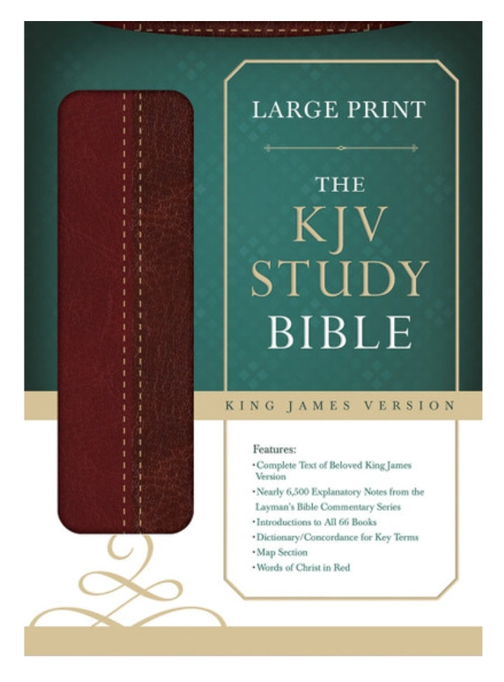 The KJV Study Bible - Large Print (DiCarta)