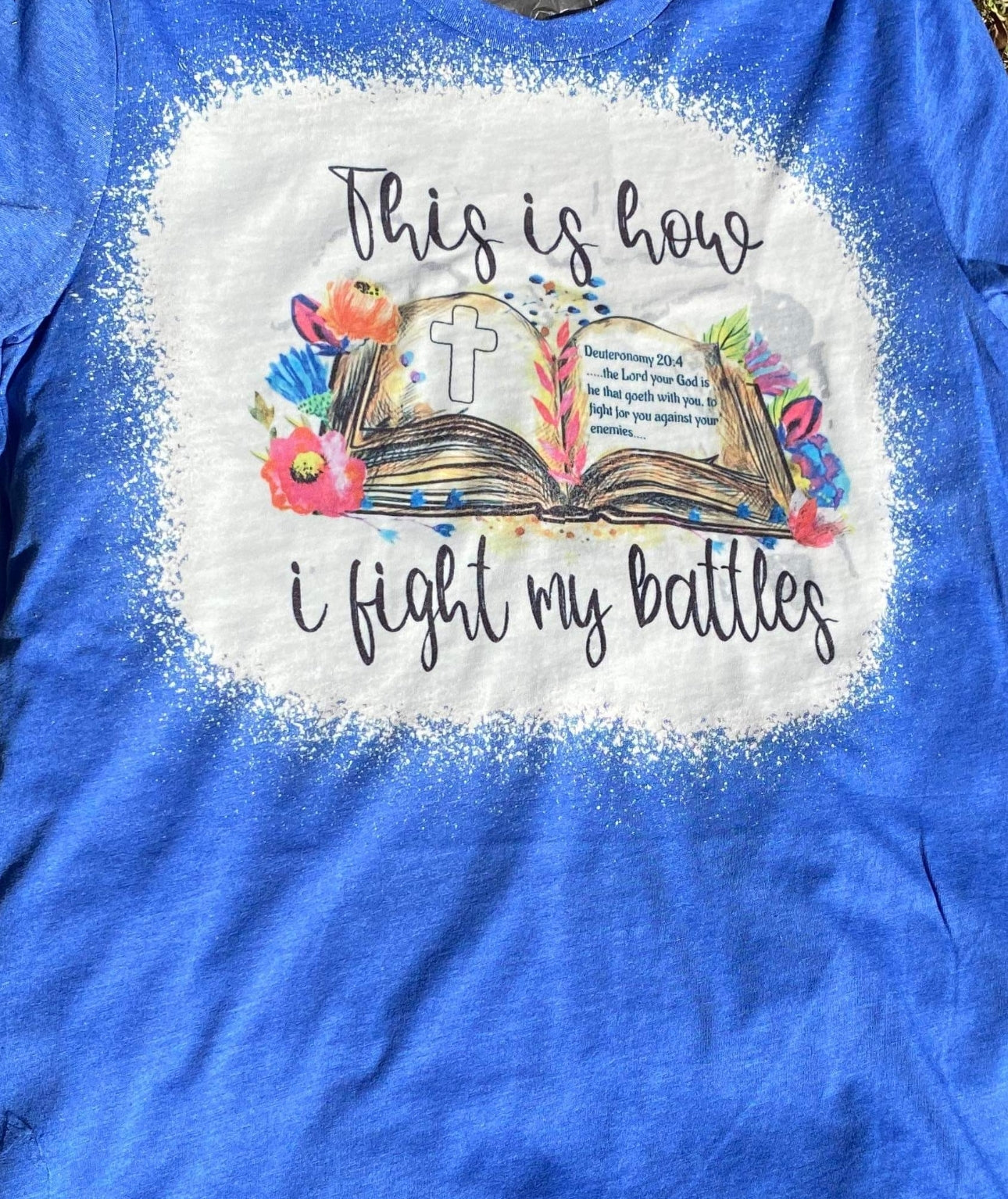 T-shirt - Ladies- This is how I fight my battles