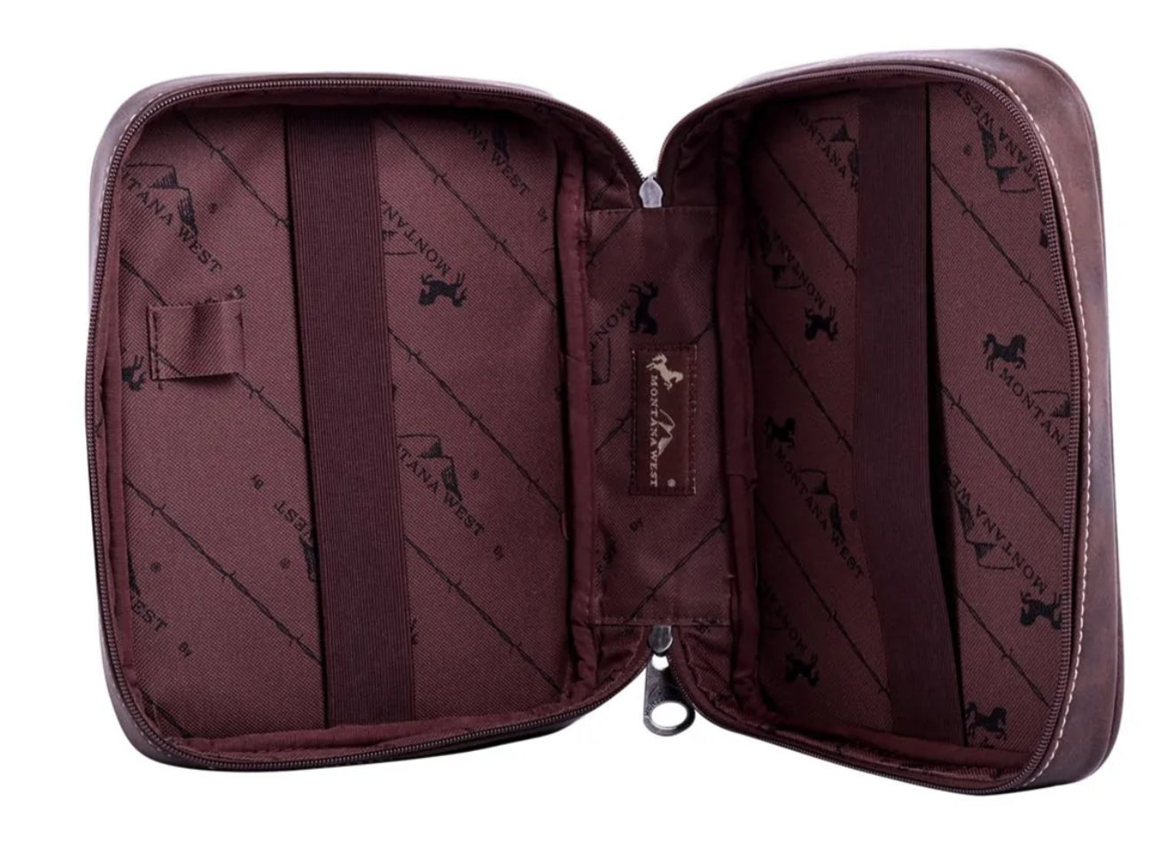 Montana West Spiritual Collection PU leather Bible Cover- coffee