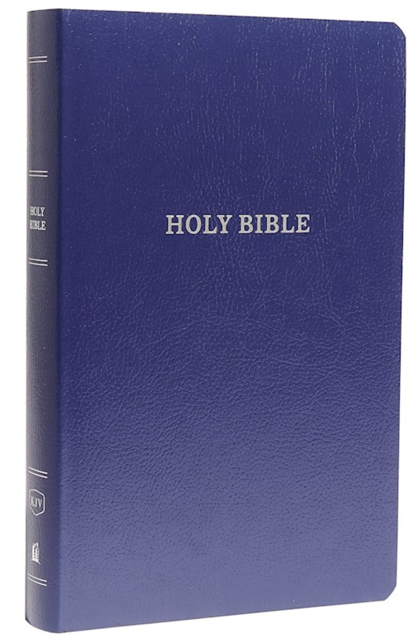 KJV Gift & Award Bible (Comfort Print)-Black Leatherflex