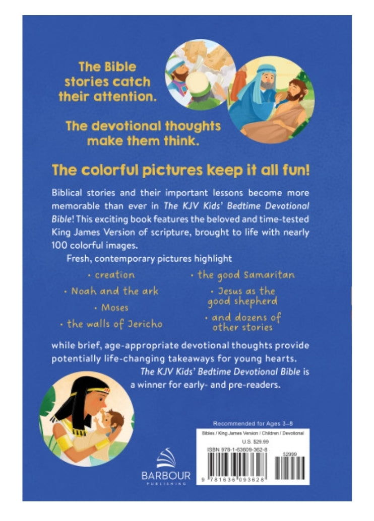 The KJV Kids' Bedtime Devotional Bible