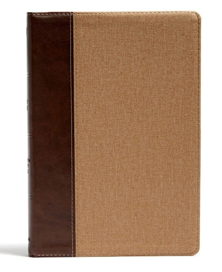 KJV Rainbow Study Bible (Full-Color)- LeatherTouch