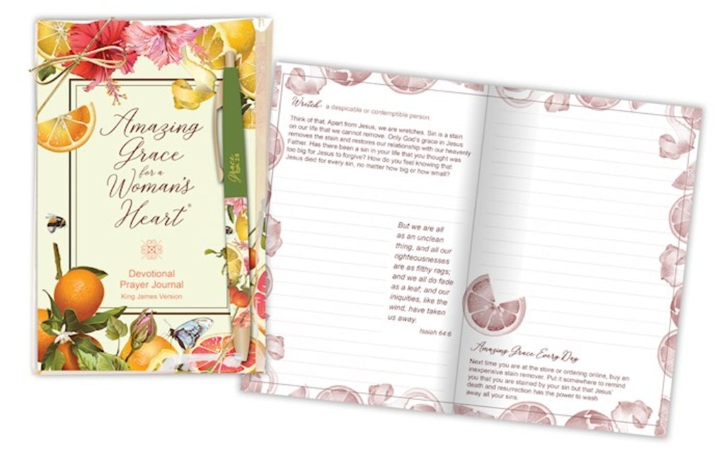 Amazing Grace- Prayer Journal (KJV)