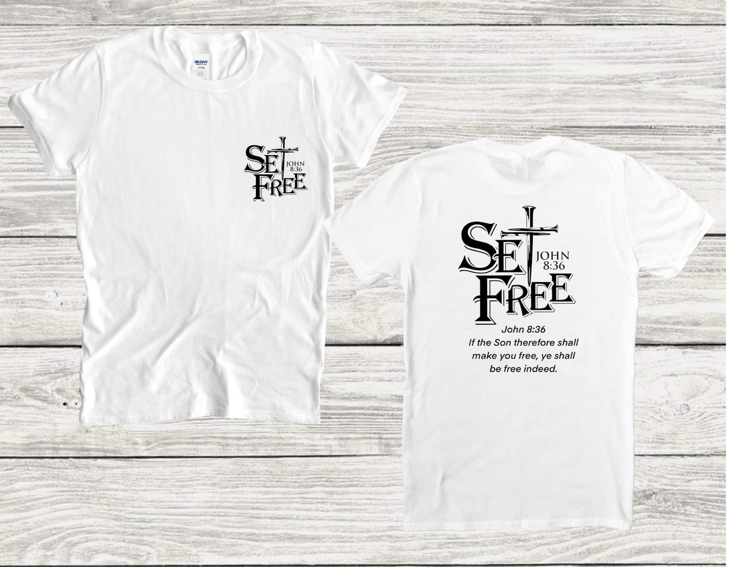 T-shirt- adult- Set Free