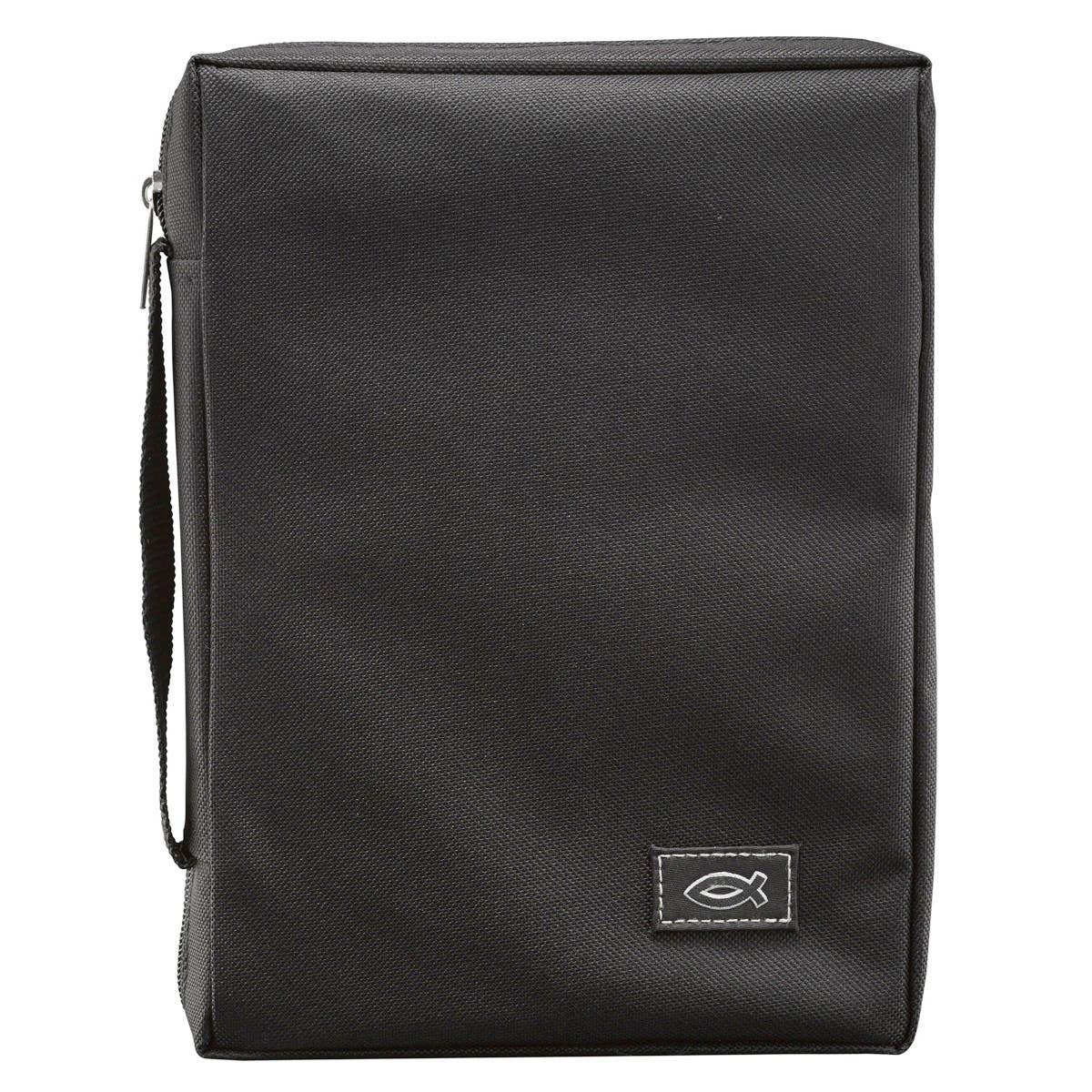 Bible Cover Value Black Ichthus Patch