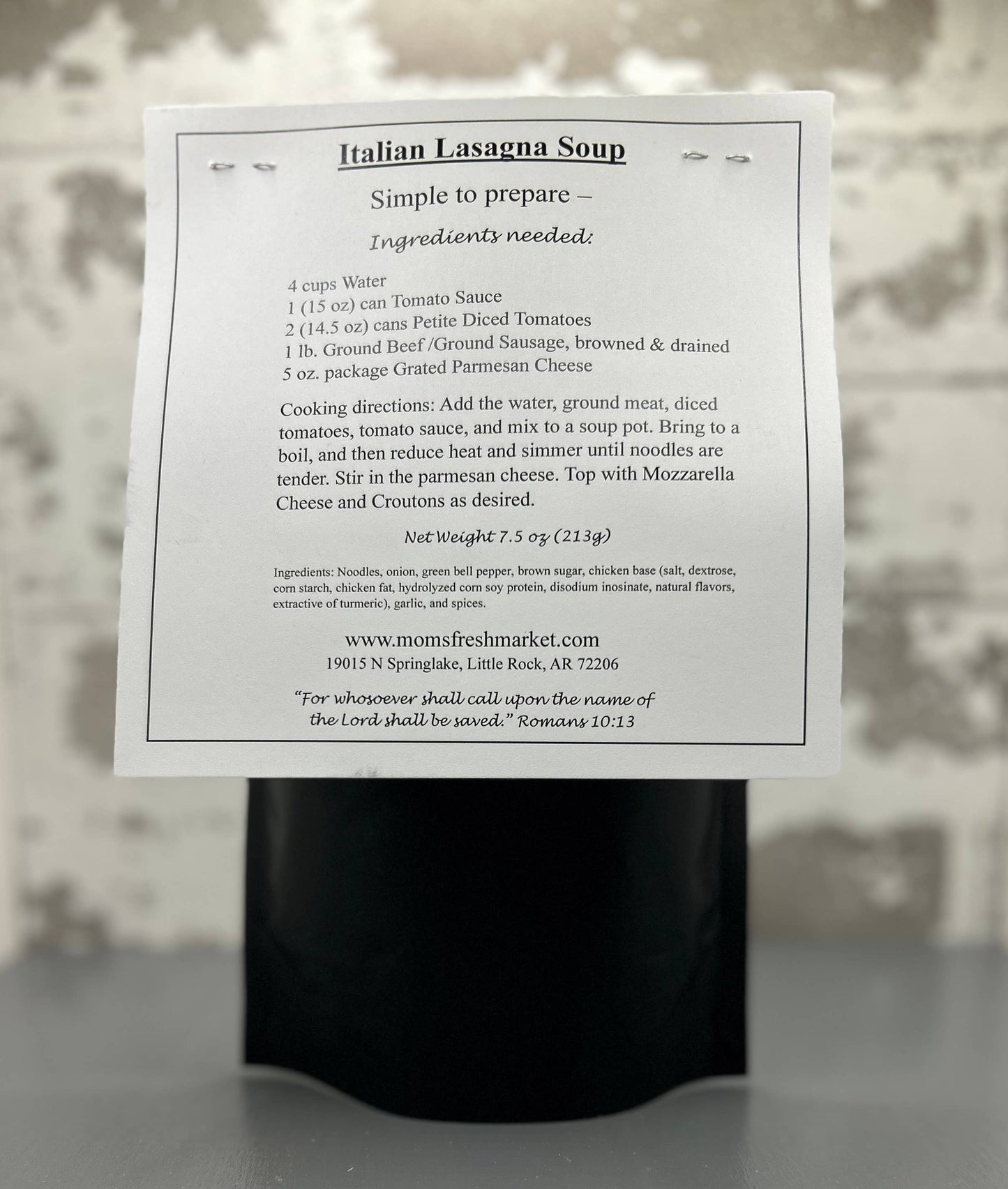 Italian Lasagna Soup