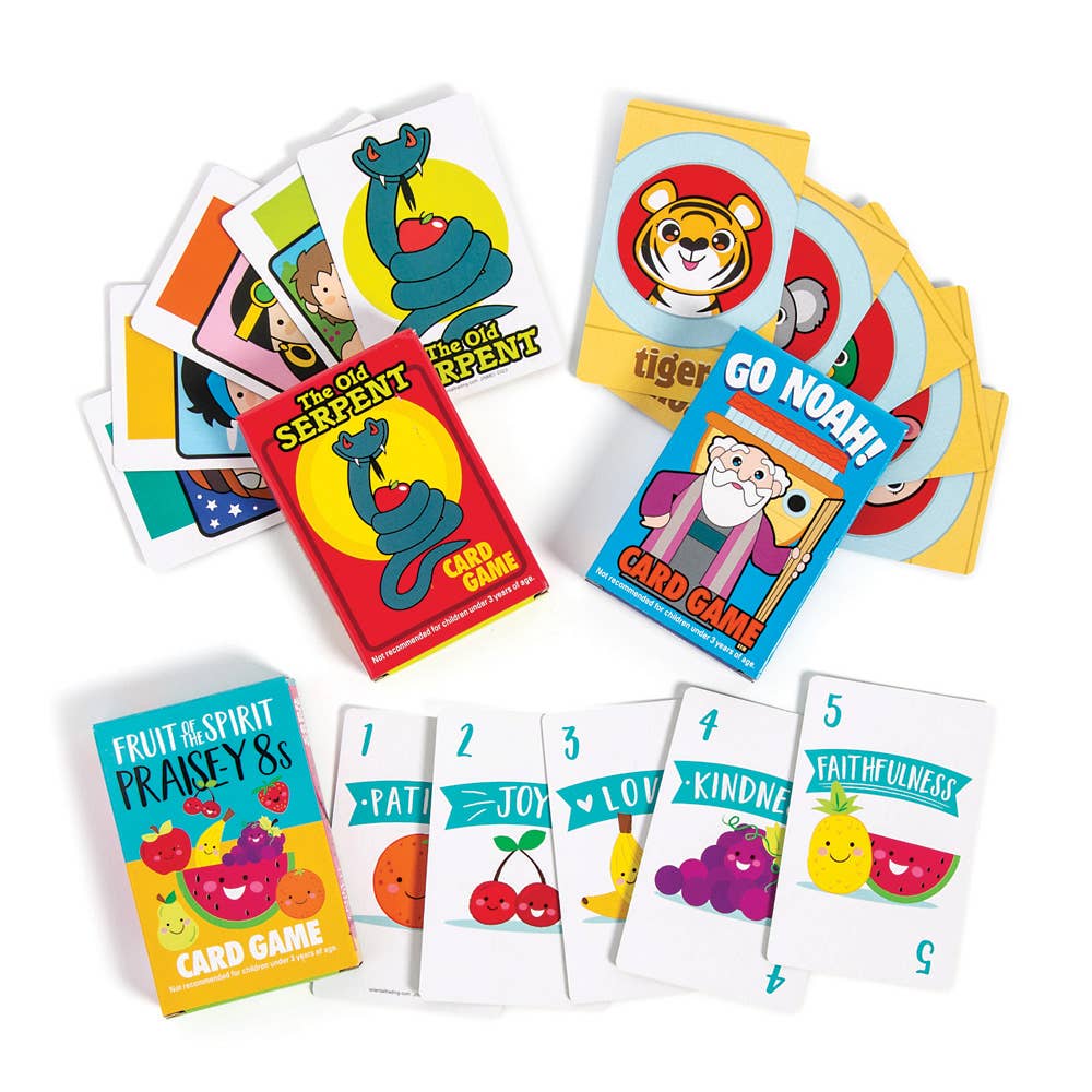 Kids Card Games - Assorted - Pack 12