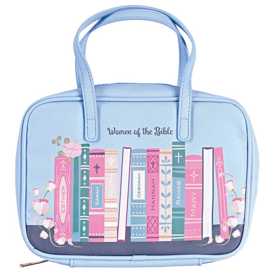 White Dove Bible Case Women Of The Bible Blue XLarge