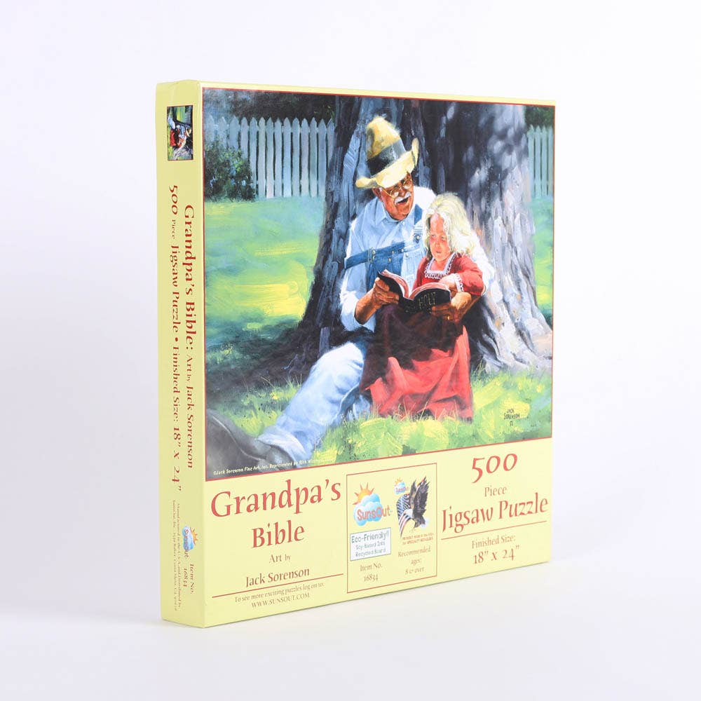 Puzzle - Grandpa's Bible - 500Pcs
