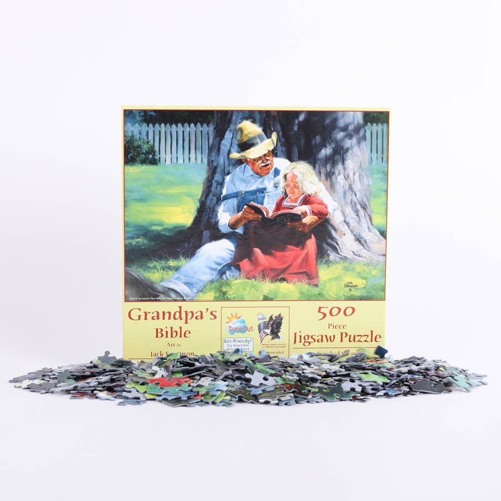 Puzzle - Grandpa's Bible - 500Pcs