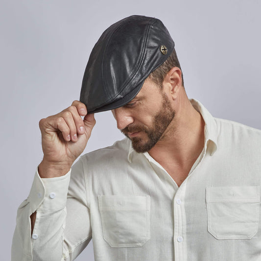 Leather Ivy Cap - Style Bookie