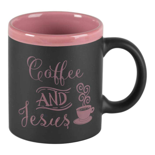 Coffee And Jesus Stoneware Mug 11 oz
