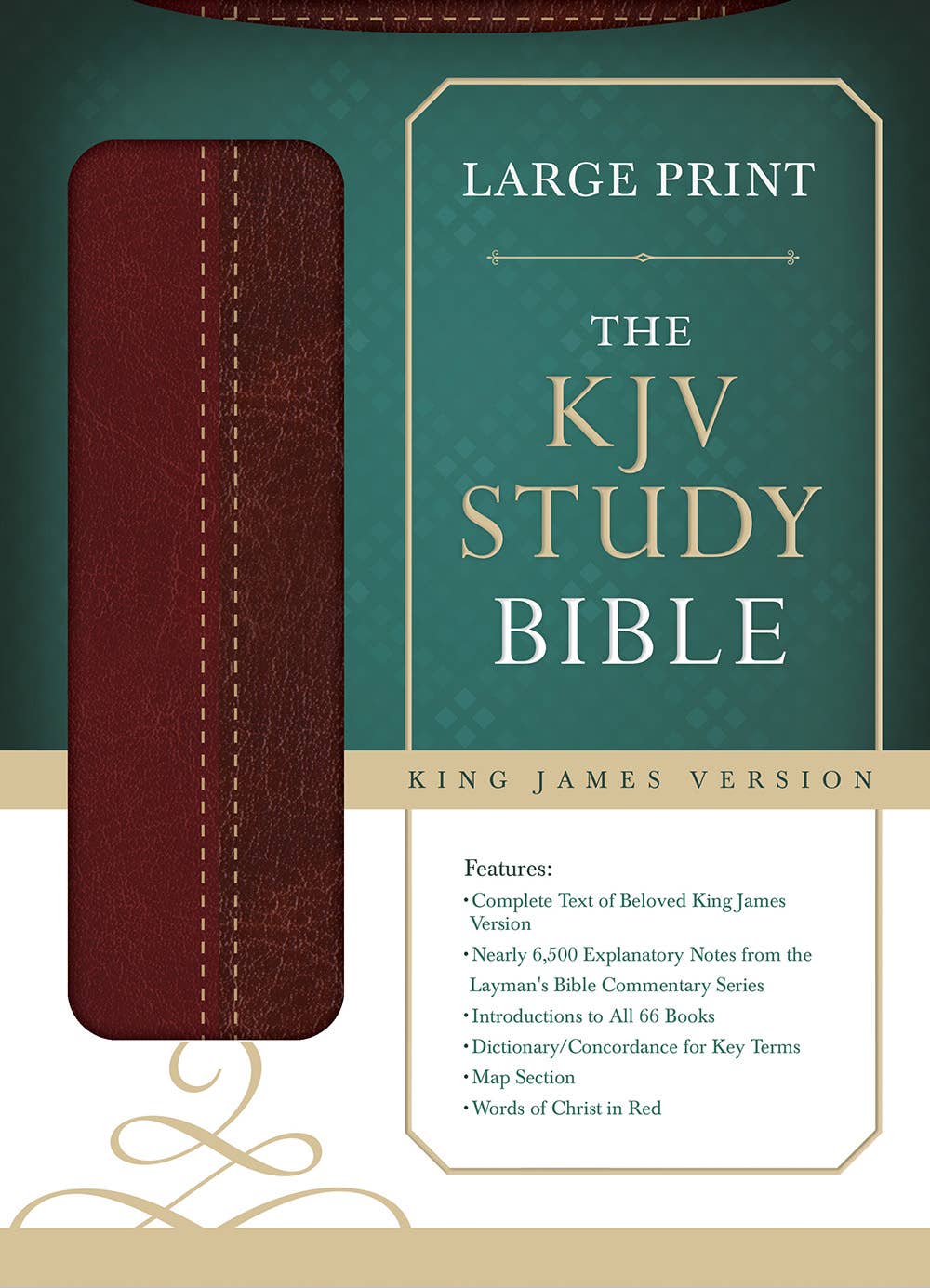 The KJV Study Bible - Lg Print (DiCarta)