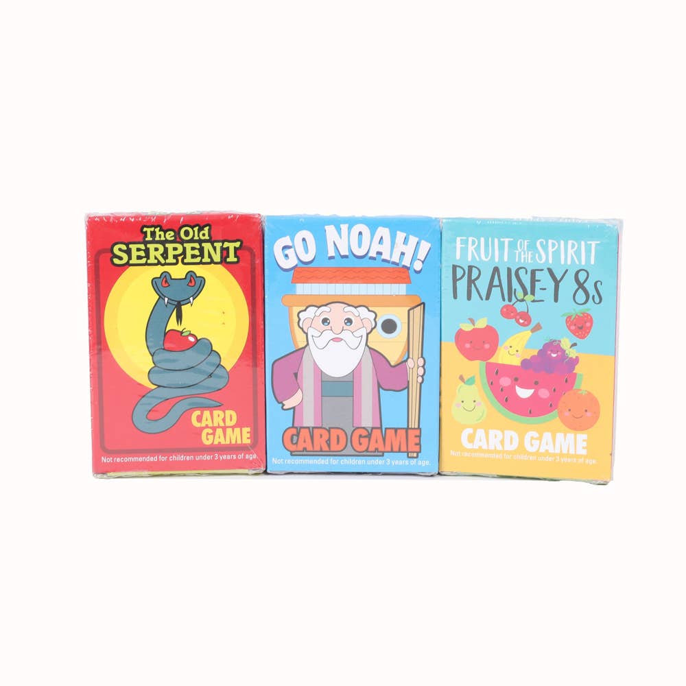 Kids Card Games - Assorted - Pack 12