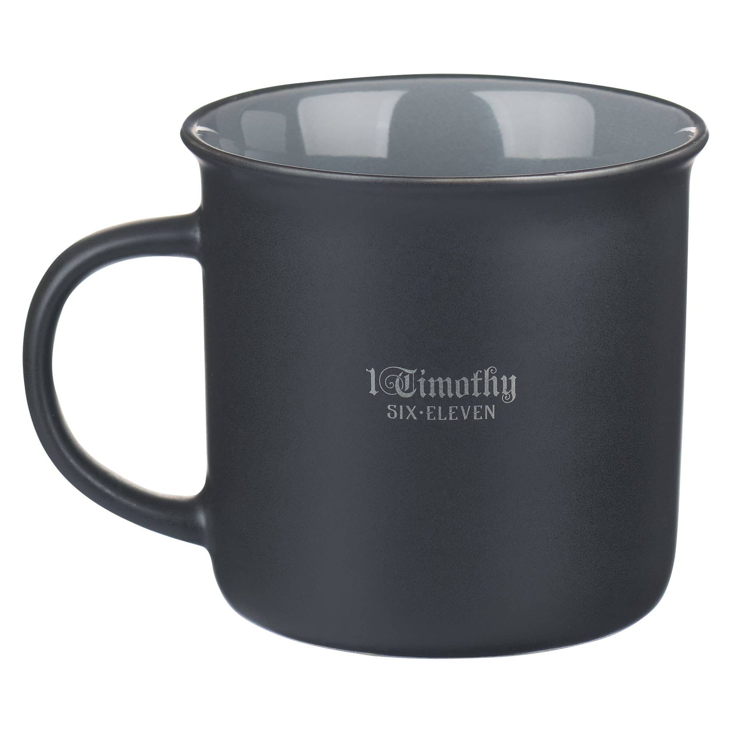 Mug Black/Gray Man of God 1 Tim. 6:11
