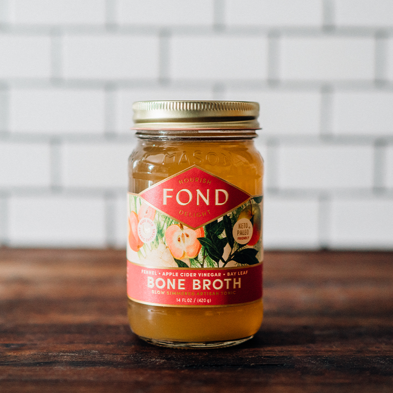 Fennel & Bay Leaf Pasture-Raised Chicken Bone Broth 14oz
