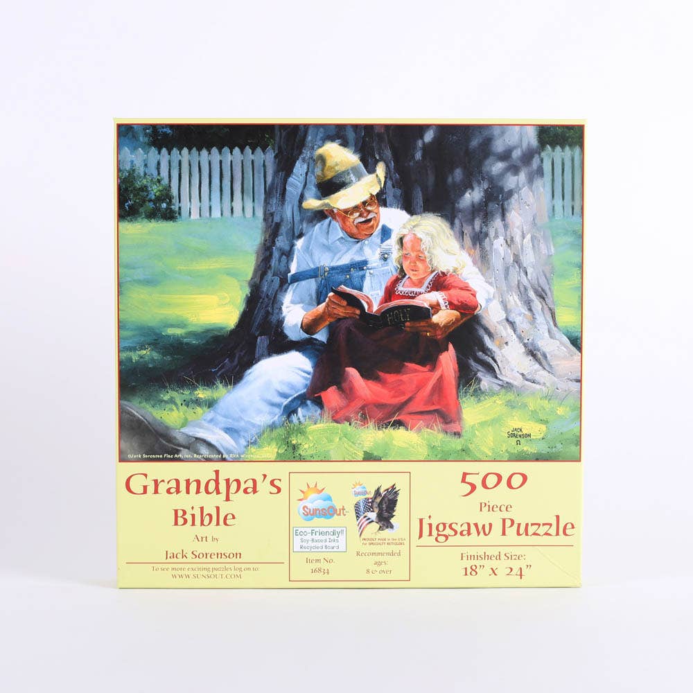 Puzzle - Grandpa's Bible - 500Pcs