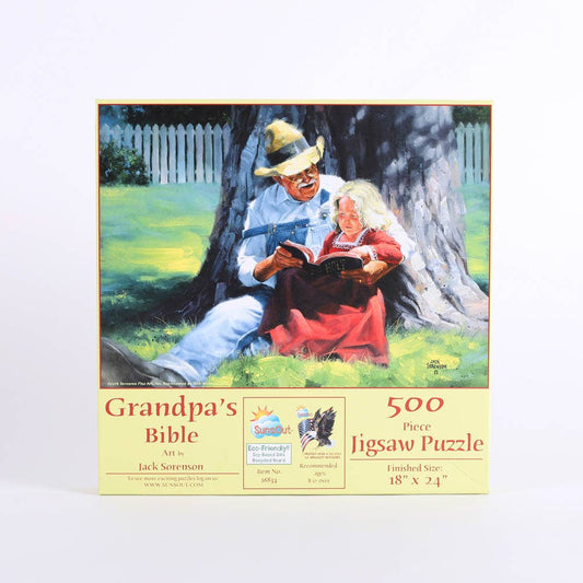 Puzzle - Grandpa's Bible - 500Pcs